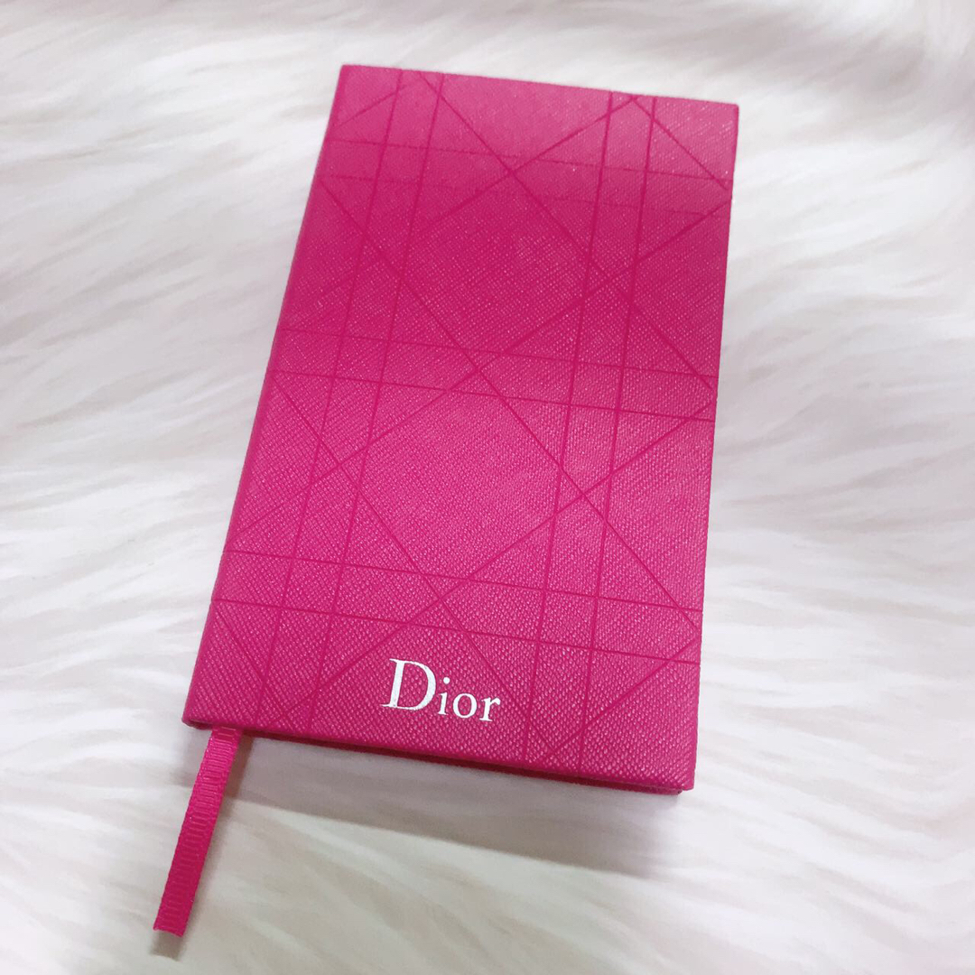 Christian Dior(クリスチャンディオール)の新品未使用　ディオール ノベルティ ノート手帳 インテリア/住まい/日用品の文房具(ノート/メモ帳/ふせん)の商品写真