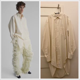 ドリスヴァンノッテン(DRIES VAN NOTEN)のPhoebe Philo ビッグシャツ 34(シャツ/ブラウス(長袖/七分))