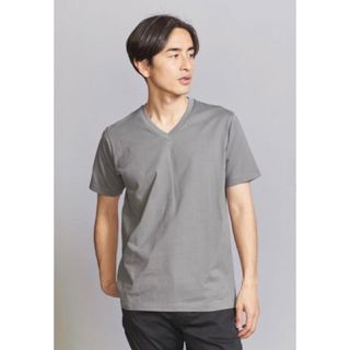 ビューティアンドユースユナイテッドアローズ(BEAUTY&YOUTH UNITED ARROWS)のほぼ新品！ユナイテッドアローズ Tシャツ グレー(Tシャツ/カットソー(半袖/袖なし))