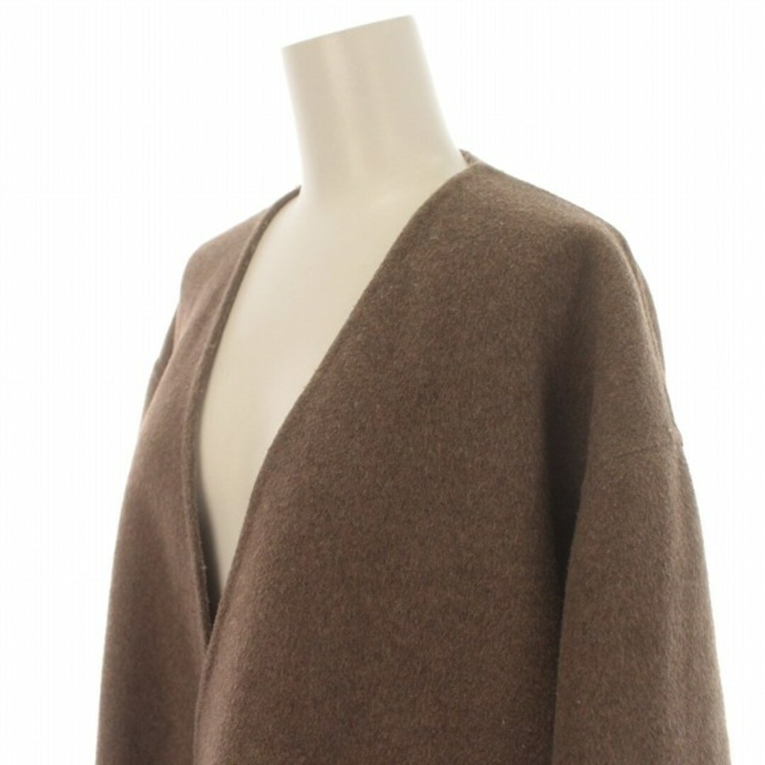 TODAYFUL(トゥデイフル)のトゥデイフル Reverstitch Wool Coat ノーカラーコート S レディースのジャケット/アウター(その他)の商品写真