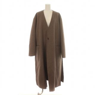 トゥデイフル(TODAYFUL)のトゥデイフル Reverstitch Wool Coat ノーカラーコート S(その他)