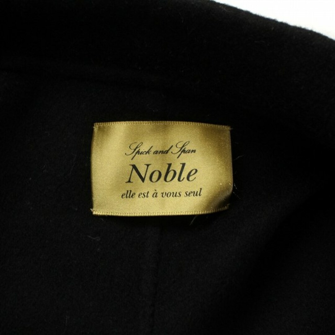 Spick and Span Noble(スピックアンドスパンノーブル)のスピック＆スパン ノーブル チェスターコート ローブ ロング 36 S 黒 レディースのジャケット/アウター(その他)の商品写真