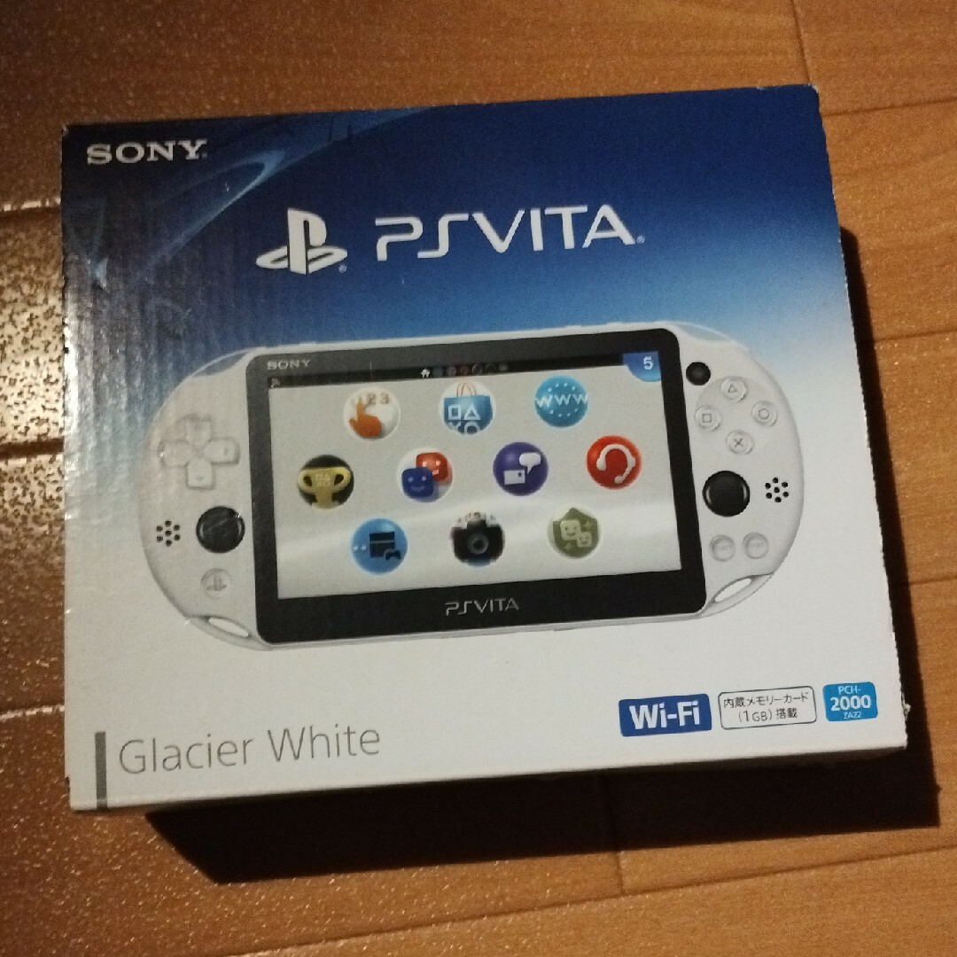 PlayStation Vita(プレイステーションヴィータ)のSONY PlayStationVITA 本体 PCH-2000 ZA22 エンタメ/ホビーのゲームソフト/ゲーム機本体(携帯用ゲーム機本体)の商品写真