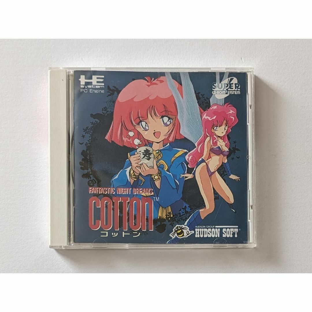 NEC(エヌイーシー)のPCエンジン コットン 帯ハガキあり　PC Engine PCE Cotton エンタメ/ホビーのゲームソフト/ゲーム機本体(家庭用ゲームソフト)の商品写真