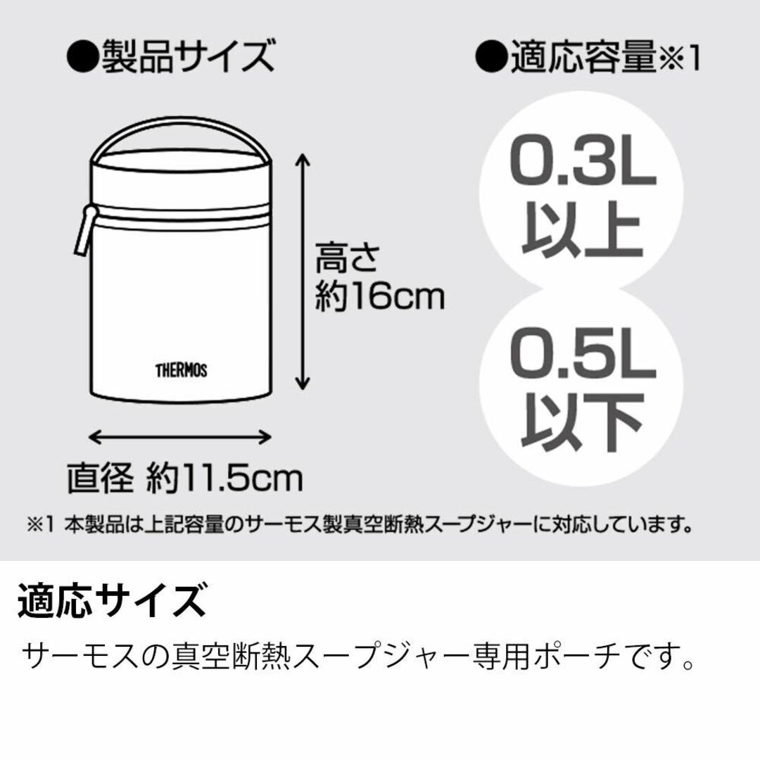 【色: ダークパープル】サーモスTHERMOS ランチバッグ ダークパープル J インテリア/住まい/日用品のキッチン/食器(弁当用品)の商品写真