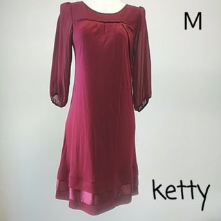 ketty　ケティ　七分袖ワンピース