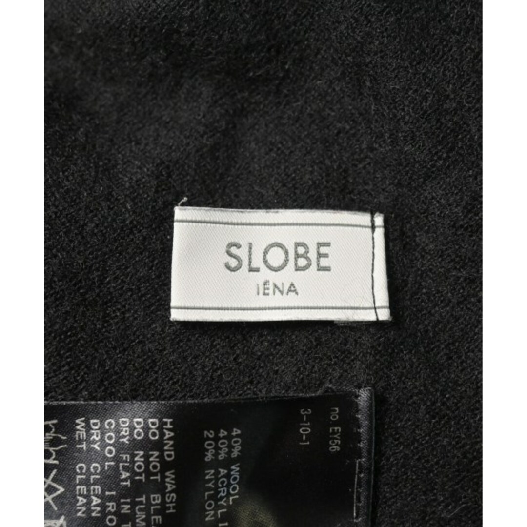 SLOBE IENA(スローブイエナ)のSLOBE IENA スローブイエナ ワンピース F 黒 【古着】【中古】 レディースのワンピース(ひざ丈ワンピース)の商品写真