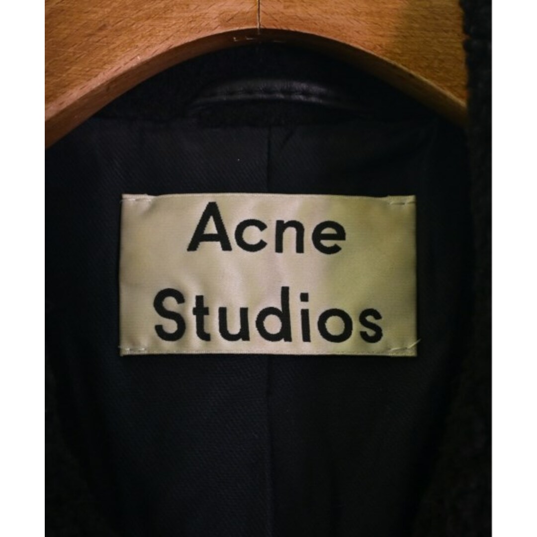 Acne Studios(アクネストゥディオズ)のAcne Studios アクネストゥディオズ ライダース 36(S位) 黒 【古着】【中古】 レディースのジャケット/アウター(ライダースジャケット)の商品写真