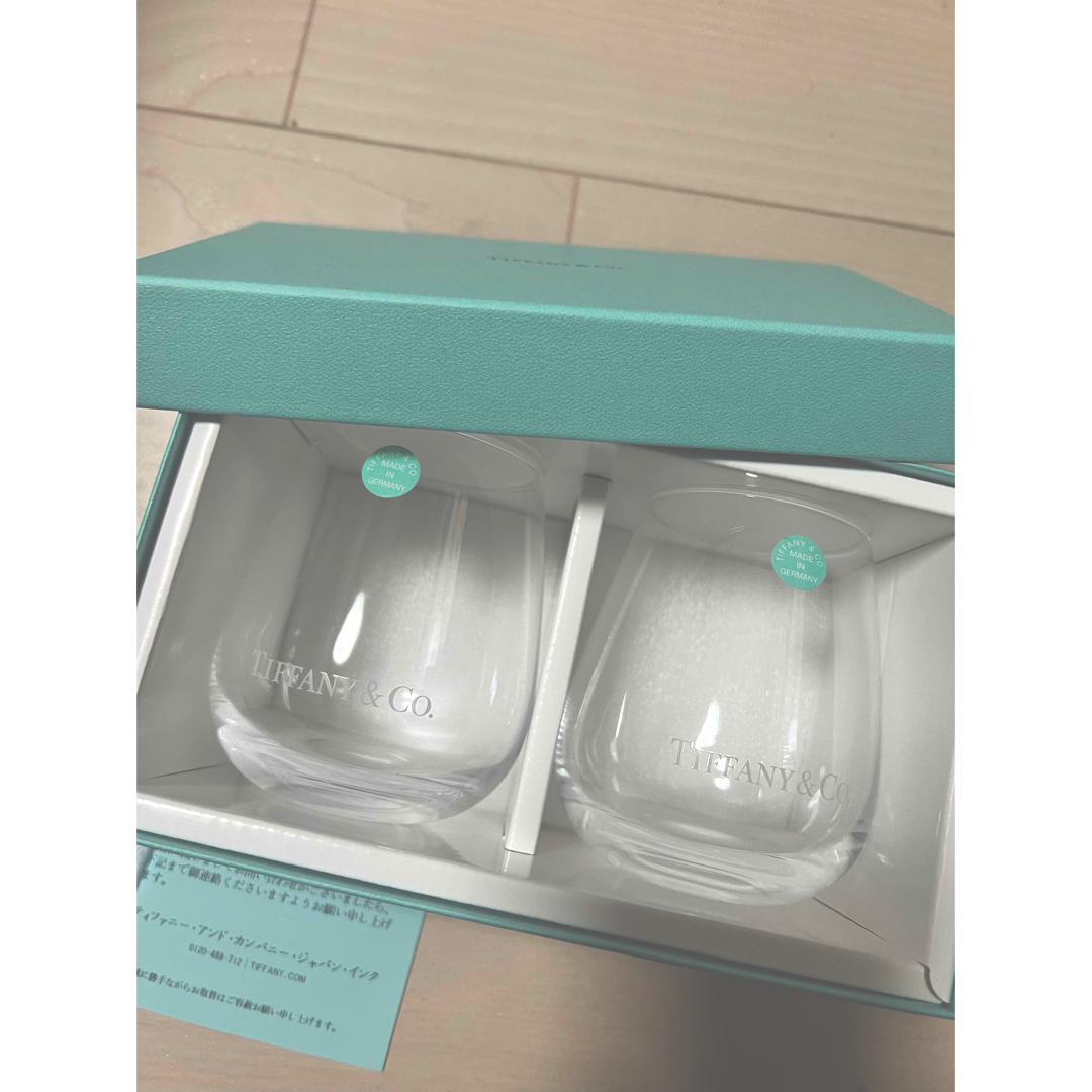 Tiffany & Co.(ティファニー)の新品♡ Tiffany ティファニー　ペア グラス インテリア/住まい/日用品のキッチン/食器(グラス/カップ)の商品写真