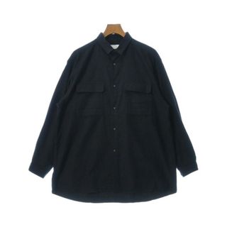 ホワイトマウンテニアリング(WHITE MOUNTAINEERING)のWhite Mountaineering カジュアルシャツ 1(M位) 紺 【古着】【中古】(シャツ)