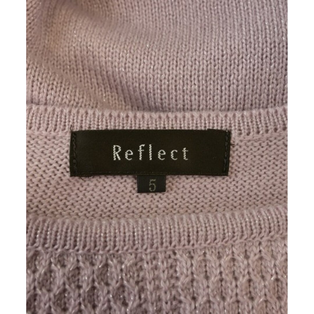ReFLEcT(リフレクト)のReflect リフレクト ニット・セーター 5(XS位) ピンク(ラメ) 【古着】【中古】 レディースのトップス(ニット/セーター)の商品写真