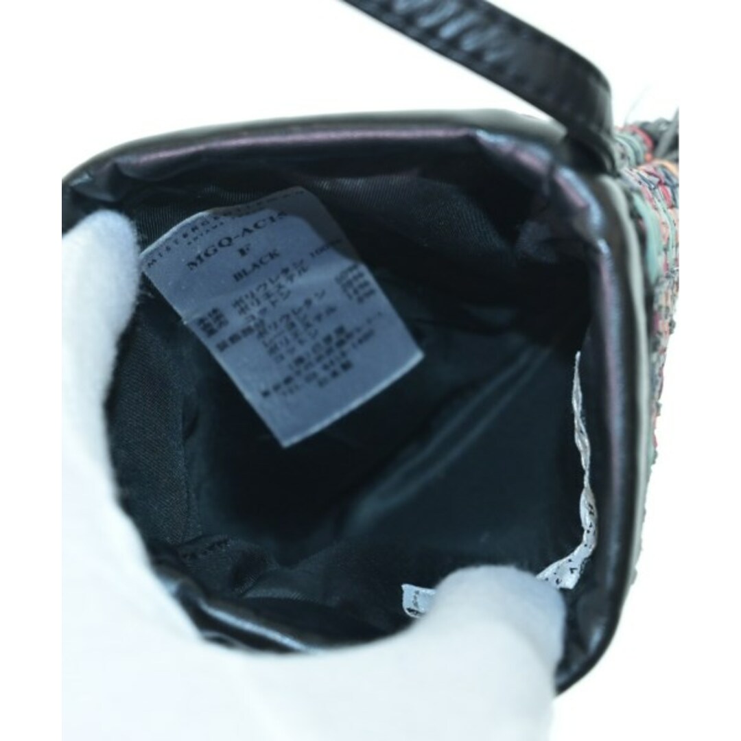 Mr.GENTLEMAN ショルダーバッグ - 黒xオレンジx緑等 【古着】【中古】 レディースのバッグ(ショルダーバッグ)の商品写真