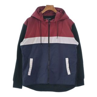 コムデギャルソンオム(COMME des GARCONS HOMME)のCOMME des GARCONS HOMME ブルゾン S 紺x赤x黒等 【古着】【中古】(その他)