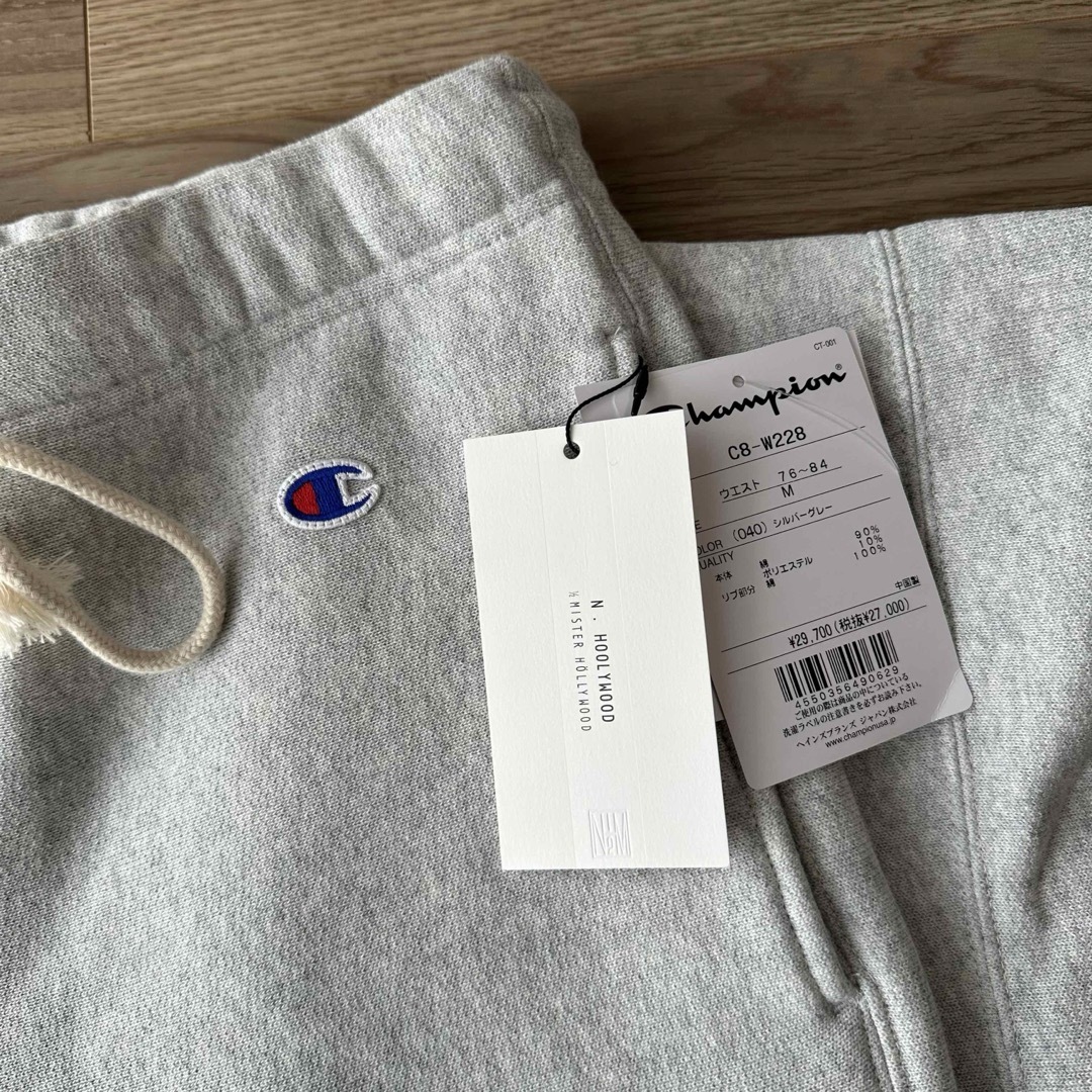 N.HOOLYWOOD(エヌハリウッド)のチャンピオン N.ハリウッド SWEAT PANTS C8-W228 M グレー メンズのパンツ(その他)の商品写真