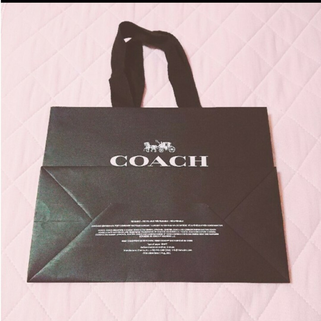 COACH(コーチ)のCOACH ショッパー 紙袋 レディースのバッグ(ショップ袋)の商品写真