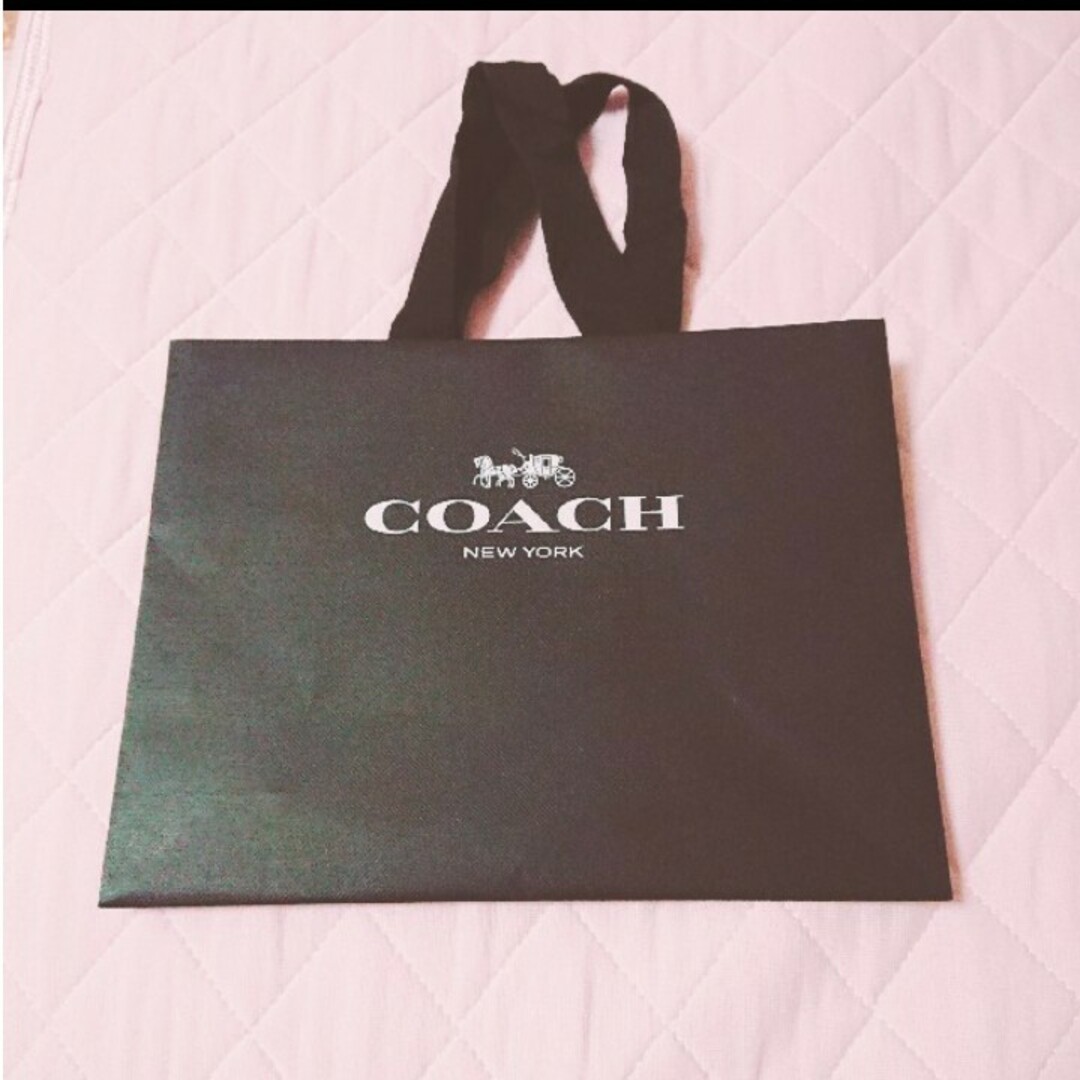 COACH(コーチ)のCOACH ショッパー 紙袋 レディースのバッグ(ショップ袋)の商品写真