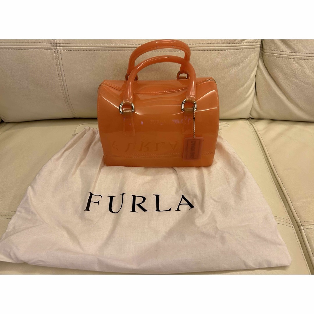 Furla(フルラ)の一度使用　美品　フルラ　キャンディバック レディースのバッグ(その他)の商品写真