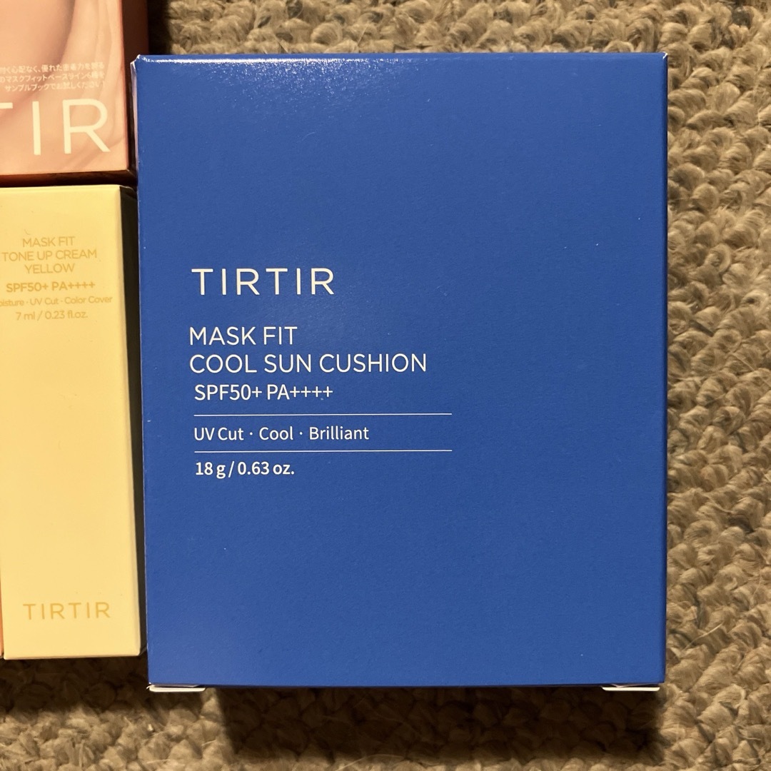 TIRTIR(ティルティル)の送料込TIRTIR MASK FIT COOL SUN CUSHION サンプル コスメ/美容のベースメイク/化粧品(その他)の商品写真