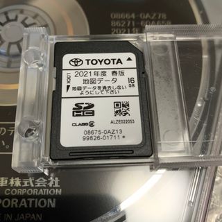 トヨタ(トヨタ)のNSZT-W62G ナビSD 2021年度 春版(カーナビ/カーテレビ)