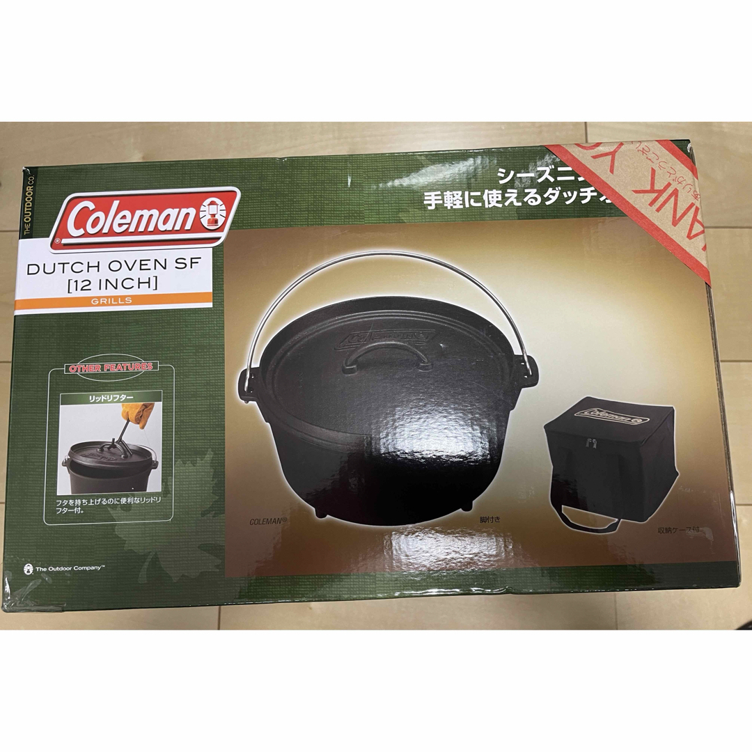 Coleman(コールマン)のコールマン（Coleman） ダッチオーブンSF 12インチ 170-9391 スポーツ/アウトドアのアウトドア(調理器具)の商品写真