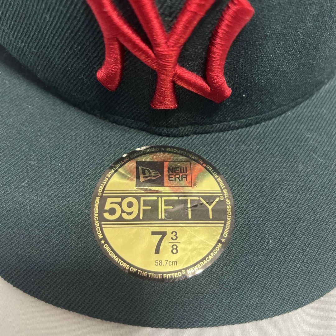 NEW ERA(ニューエラー)のNew Era NY キャップ グリーン メンズの帽子(キャップ)の商品写真