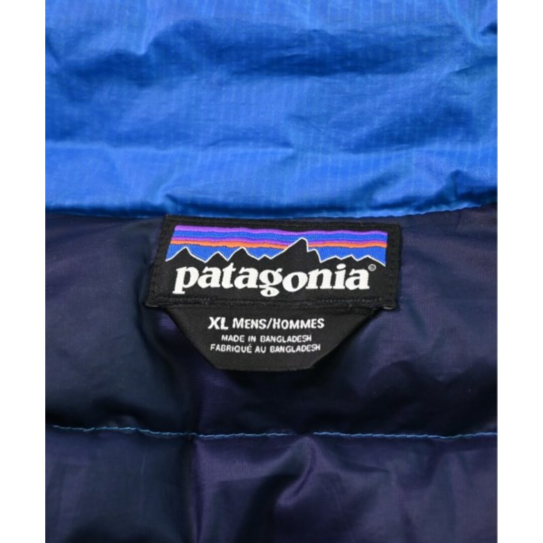 patagonia(パタゴニア)のpatagonia パタゴニア ダウンジャケット/ダウンベスト XL 水色 【古着】【中古】 メンズのジャケット/アウター(ダウンジャケット)の商品写真