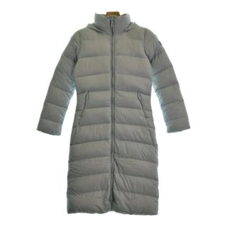 THE NORTH FACE ザノースフェイス ダウンコート XS グレー 【古着】【中古】(ダウンコート)