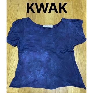 美品　KWAKクワック　Tシャツ　タイダイ　グランジ　Y2K ヴィンテージ(Tシャツ(半袖/袖なし))