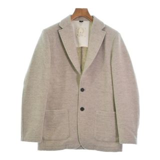 ティージャケット(T-JACKET)のT-jacket ティージャケット テーラードジャケット M オフホワイト 【古着】【中古】(テーラードジャケット)