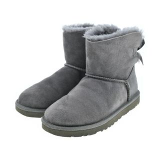 アグオーストラリア(UGG AUSTRALIA)のUGG australia アグオーストラリア ブーツ 24cm グレ― 【古着】【中古】(ブーツ)