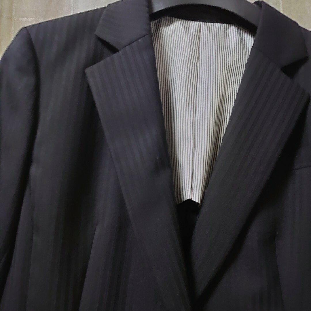 AEON(イオン)のタグ付き新品　スーツジャケット　ブラック　13AR レディースのフォーマル/ドレス(スーツ)の商品写真