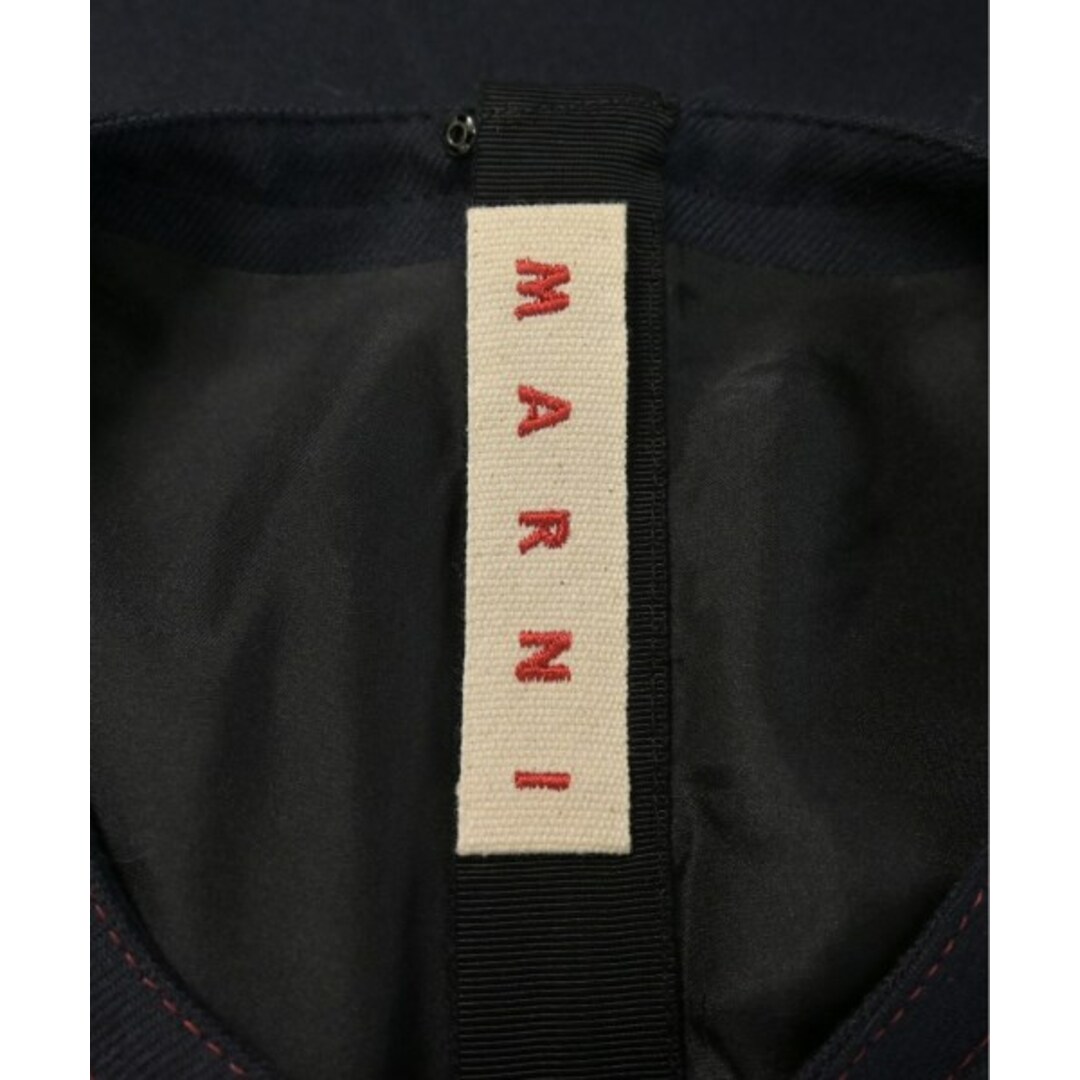 Marni(マルニ)のMARNI マルニ ワンピース 38(S位) 紺 【古着】【中古】 レディースのワンピース(ひざ丈ワンピース)の商品写真