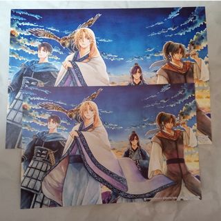 暁のヨナ　スウォン ジュド ケイシュク グンテ　原画　アニメイト 特典 付録(その他)