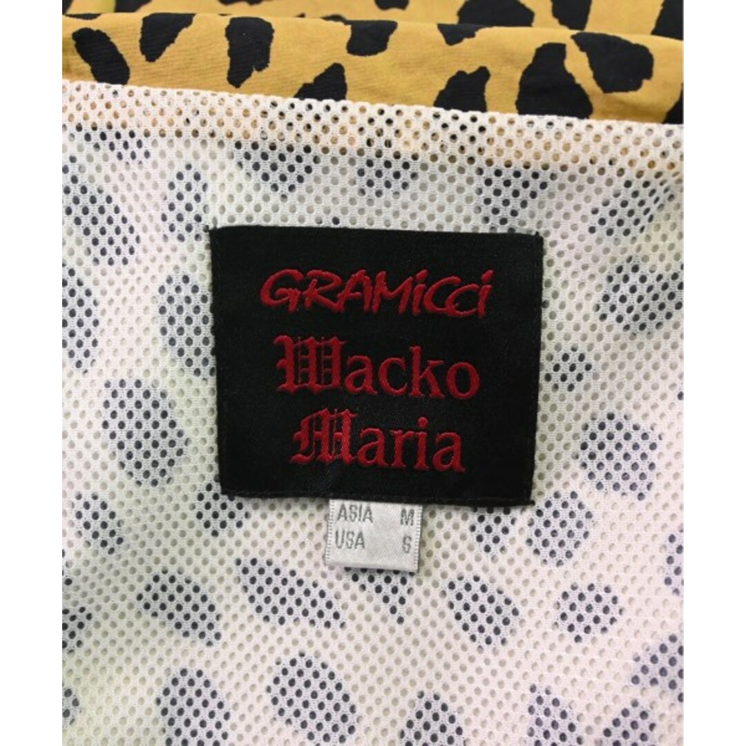 WACKO MARIA(ワコマリア)のWACKO MARIA ワコマリア ブルゾン M ベージュx黒(豹柄) 【古着】【中古】 メンズのジャケット/アウター(その他)の商品写真