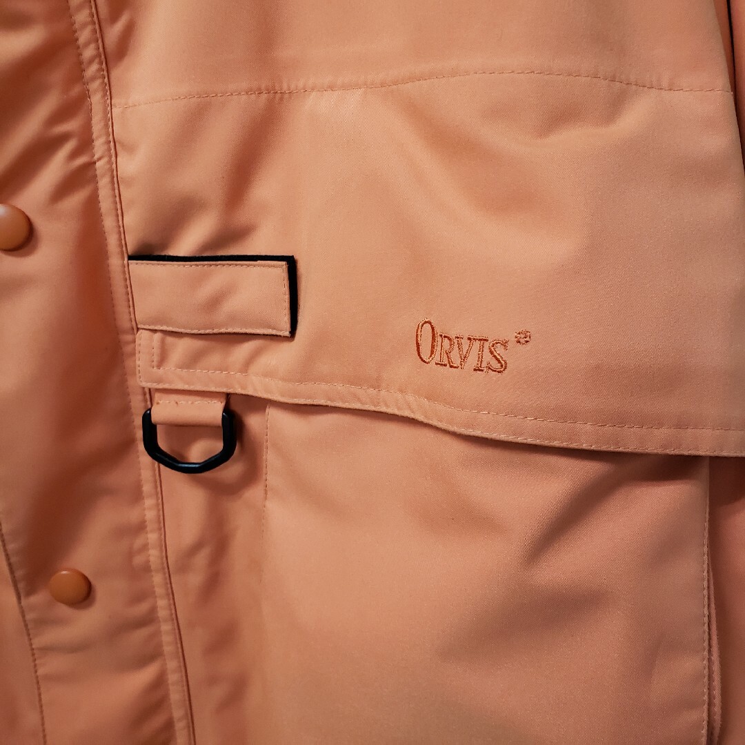 patagonia(パタゴニア)のORVIS オービス　フィッシングジャケット　ゴアテックス　XL　サーモンピンク メンズのジャケット/アウター(マウンテンパーカー)の商品写真