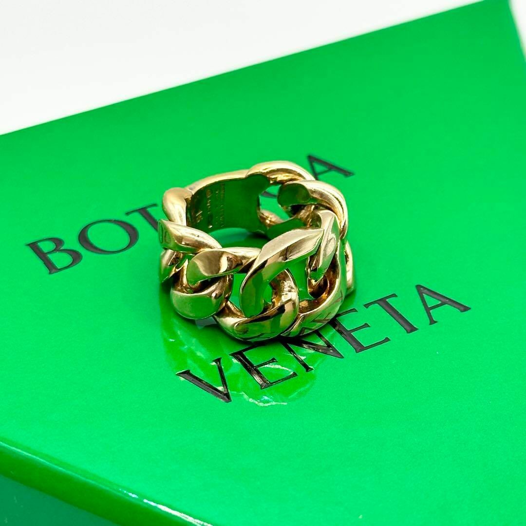 Bottega Veneta(ボッテガヴェネタ)の【新品未使用】BOTTEGA VENETA リング　指輪　ゴールド　O レディースのアクセサリー(リング(指輪))の商品写真