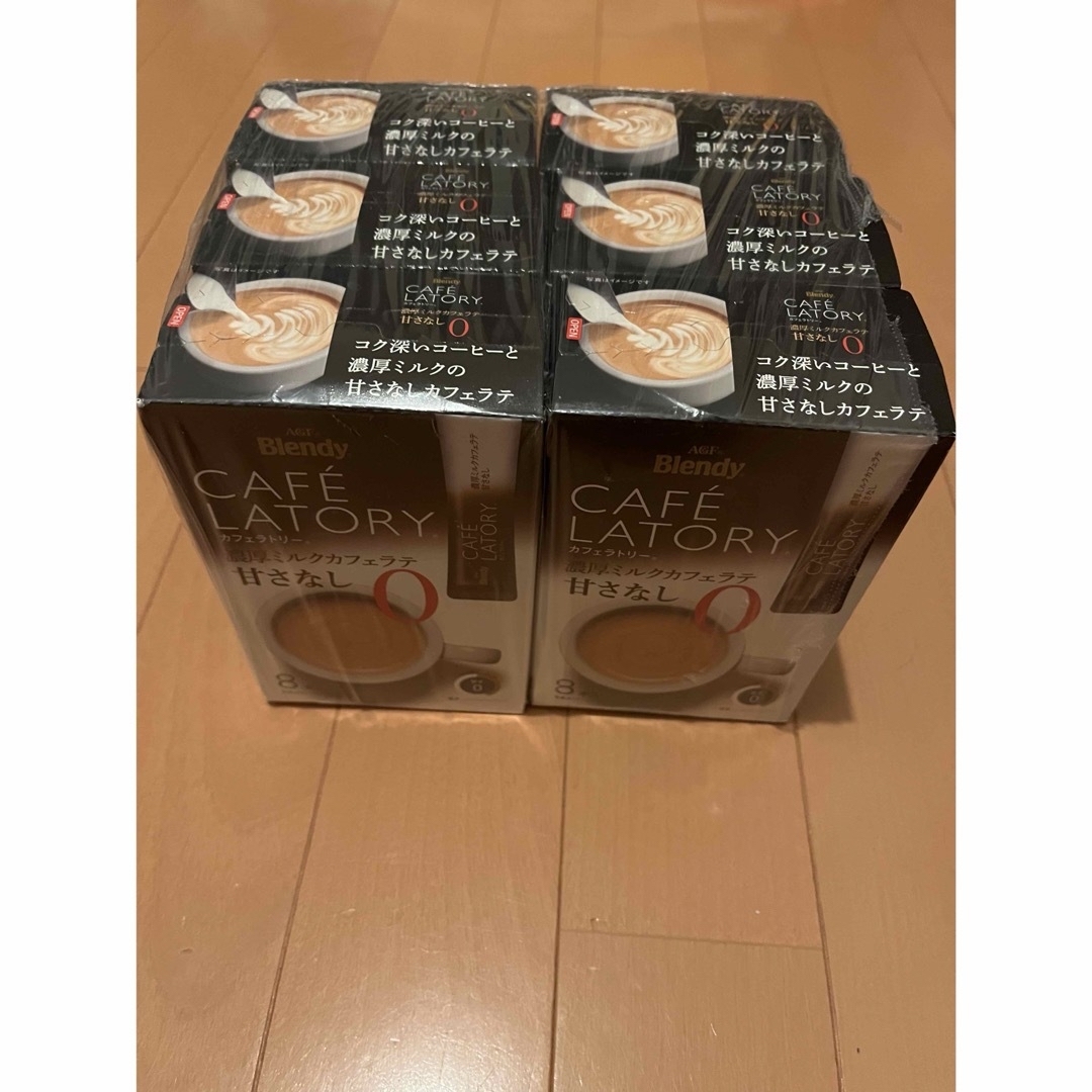 AGF(エイージーエフ)のカフェラトリー cafelatory 濃厚ミルクカフェラテ 甘さなし 食品/飲料/酒の飲料(コーヒー)の商品写真