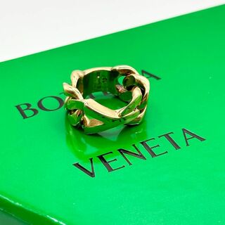 ボッテガヴェネタ(Bottega Veneta)の【新品未使用】BOTTEGA VENETA リング　指輪　ゴールド　Y(リング(指輪))
