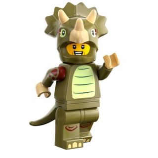 レゴ(Lego)のレゴ71045　ミニフィギュア シリーズ25【単品】トリケラトプス(キャラクターグッズ)