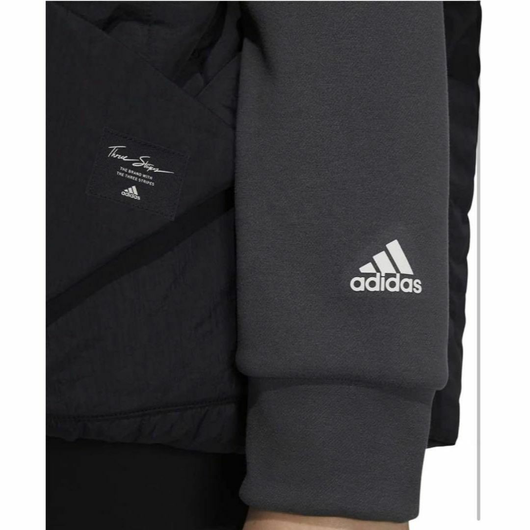 adidas(アディダス)のadidasアディダス 中綿ジャケット スポーツウェア レディースM 新品 スポーツ/アウトドアのトレーニング/エクササイズ(トレーニング用品)の商品写真