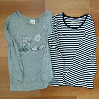 エヌナチュラルビューティーベーシック(N.Natural beauty basic)のレディースシャツ2枚(Tシャツ(長袖/七分))
