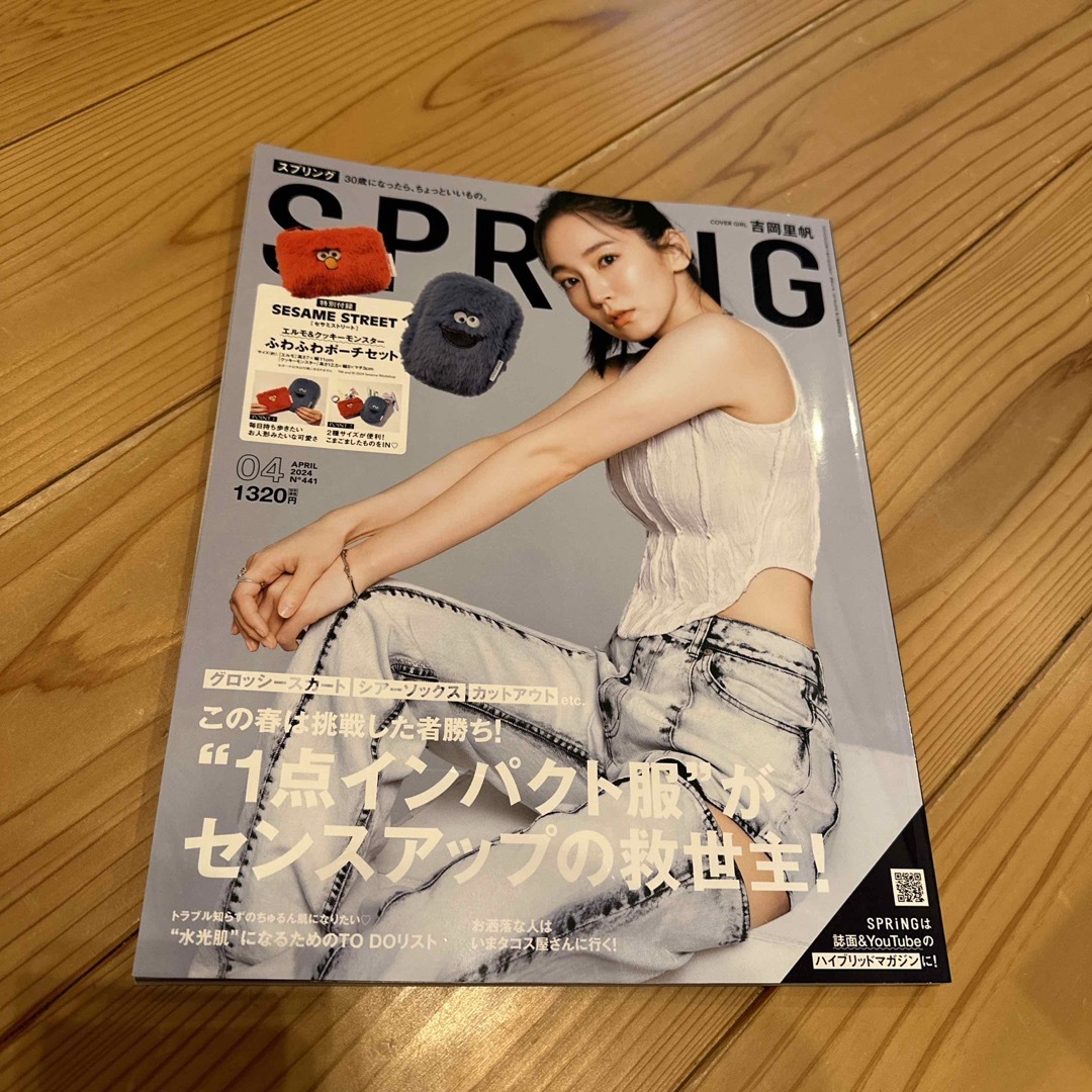 宝島社(タカラジマシャ)のspring (スプリング) 2024年 04月号 雑誌のみ エンタメ/ホビーの雑誌(その他)の商品写真