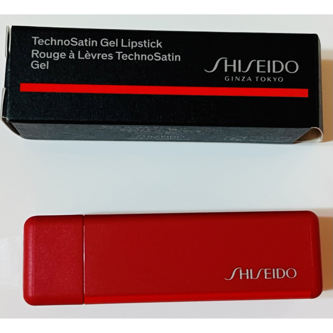 SHISEIDO (資生堂)(シセイドウ)のSHISEIDO テクノサテン ジェル リップスティック特製サイズ2g コスメ/美容のベースメイク/化粧品(口紅)の商品写真