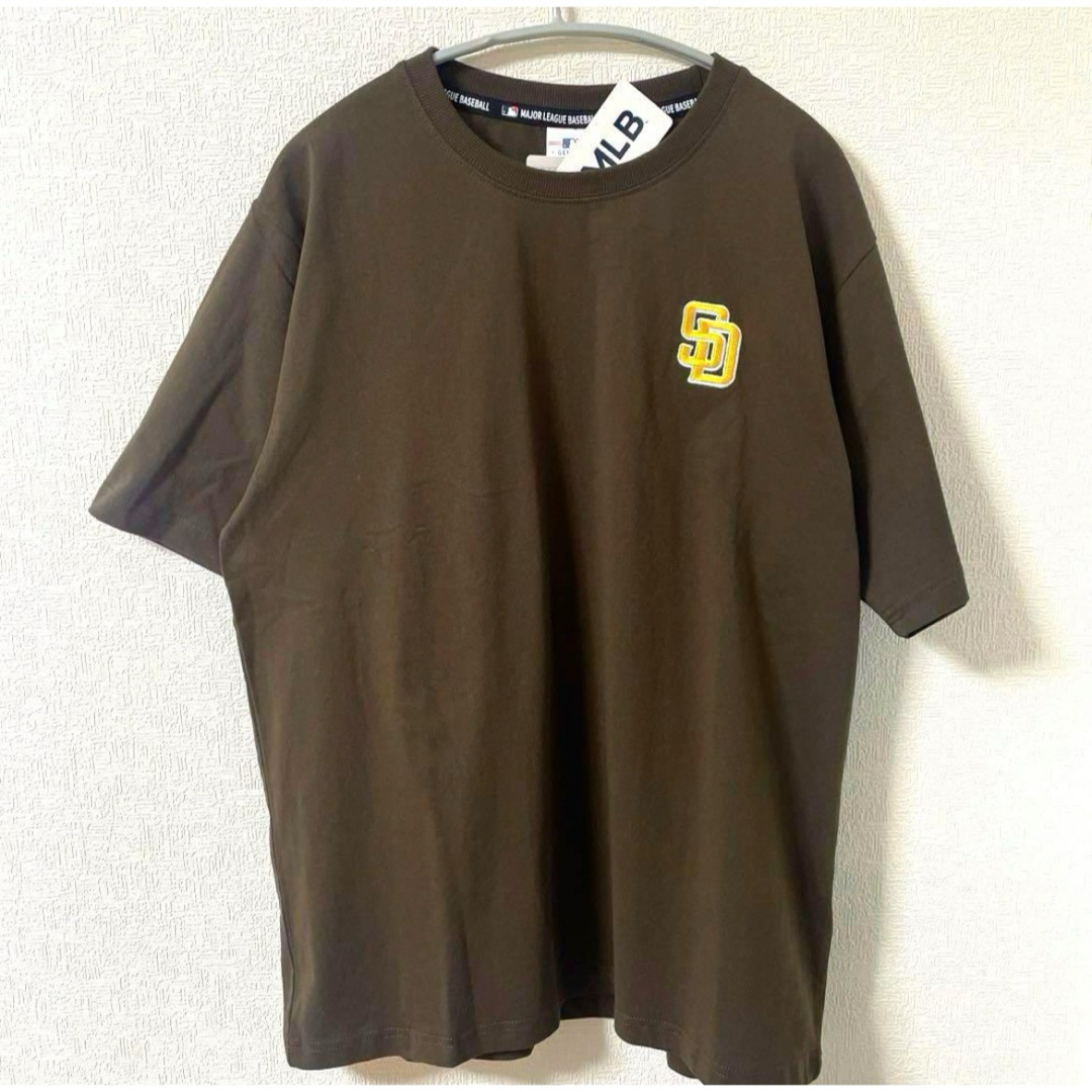 MLB(メジャーリーグベースボール)のMLB  パドレス　Tシャツ　半袖　XL ダルビッシュ メンズのトップス(Tシャツ/カットソー(半袖/袖なし))の商品写真