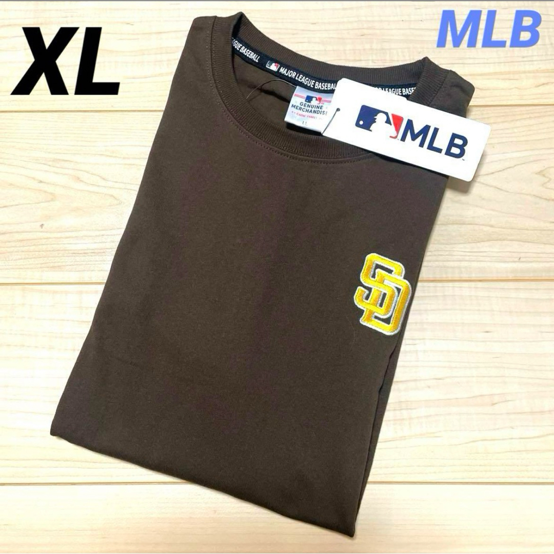 MLB(メジャーリーグベースボール)のMLB  パドレス　Tシャツ　半袖　XL ダルビッシュ メンズのトップス(Tシャツ/カットソー(半袖/袖なし))の商品写真