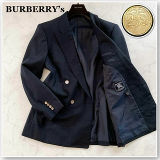 BURBERRY - バーバリー テーラードジャケット ヘリンボーン ブラウン 