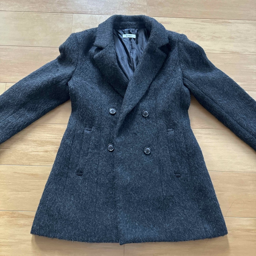 BLONDEY ミディウールダブルコート レディースのジャケット/アウター(毛皮/ファーコート)の商品写真