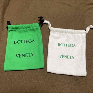 ボッテガヴェネタ(Bottega Veneta)のボッテガヴェネタ　巾着袋　グリーン(ポーチ)