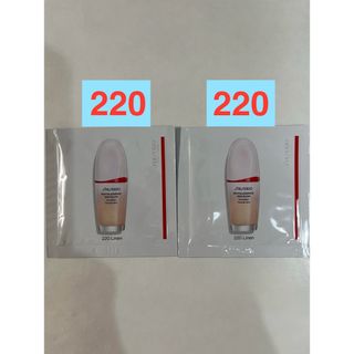 シセイドウ(SHISEIDO (資生堂))の資生堂エッセンス スキングロウ ファンデーション  220 サンプル 2包(ファンデーション)