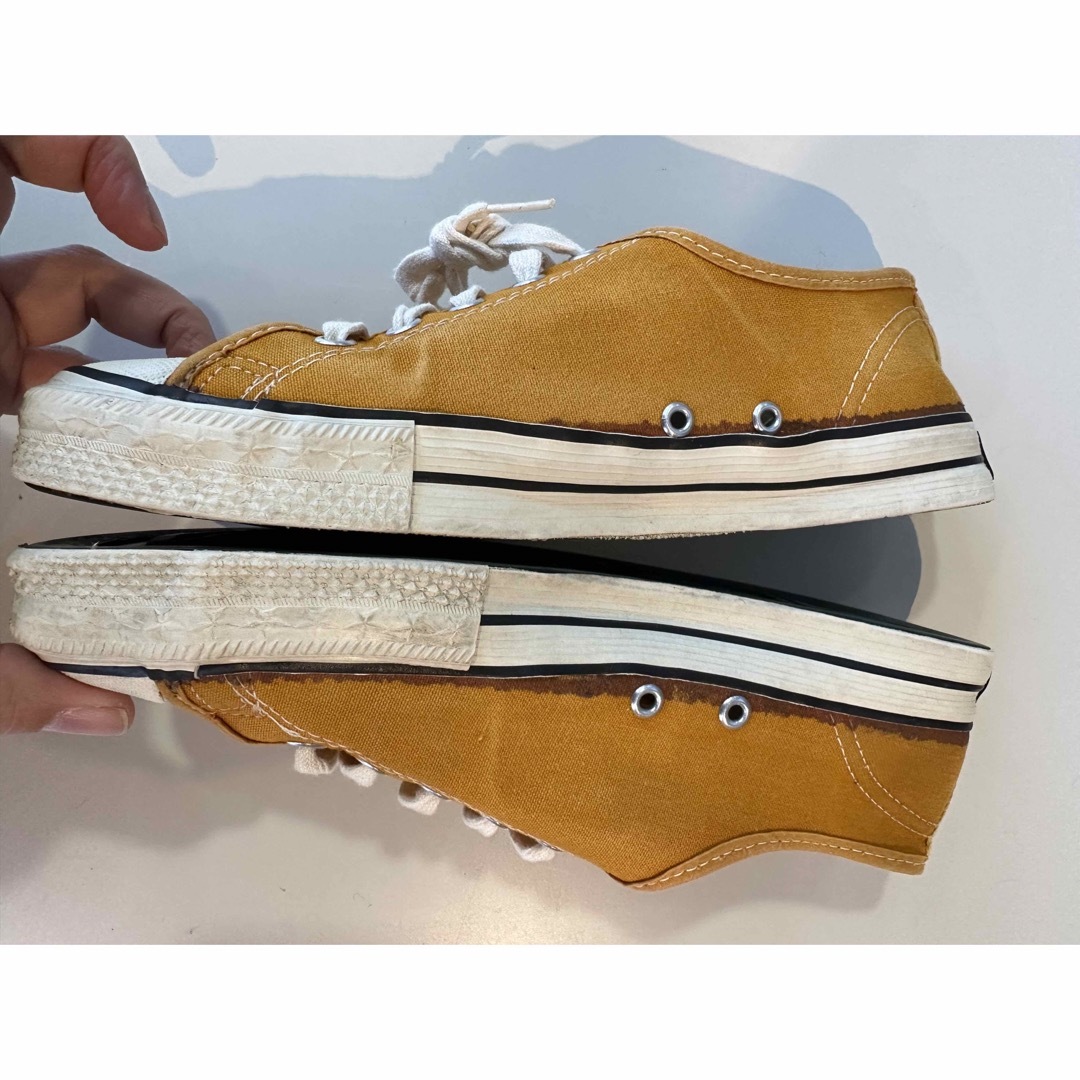 CONVERSE(コンバース)の70s USA製 コンバース STAFF GOLD 26センチ メンズの靴/シューズ(スニーカー)の商品写真